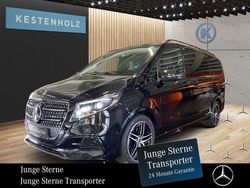 Obsidianschwarz metallic Gebraucht 2024 Mercedes V250 Avantgarde Van / Kleinbus | 78.880 € (Teuer)