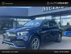 Blau Gebraucht 2022 Mercedes GLE400 AMG line SUV | 76.900 € (Etwas zu teuer)