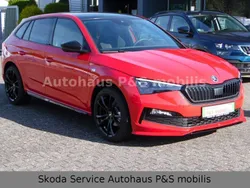 Rot metallic Gebraucht 2021 Skoda Scala SportLine Kleinwagen | 26.900 € (Etwas zu teuer)