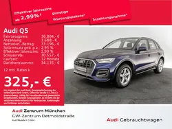 Navarrablau metallic Gebraucht 2022 Audi Q5 Design SUV | 36.884 € (Superpreis)