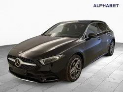 Schwarz Gebraucht 2021 Mercedes A250 AMG line Limousine | 20.997 € (Superpreis)