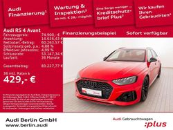 Tangorot metallic Gebraucht 2023 Audi RS4 Ambiente Kombi | 74.900 € (Teuer)