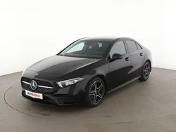 Schwarz Gebraucht 2021 Mercedes A180 AMG line Limousine | 26.490 € (Fairer Preis)