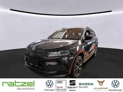 Schwarz Gebraucht 2022 Skoda Karoq SportLine SUV | 28.890 € (Etwas zu teuer)