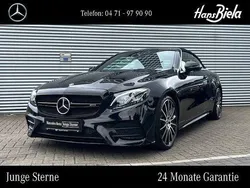 Lack obsidianschwarz Gebraucht 2020 Mercedes E350 AMG Cabrio | 42.450 € (Etwas zu teuer)
