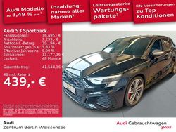 Mythosschwarz metallic Gebraucht 2021 Audi S3 Sport Limousine | 36.495 € (Fairer Preis)