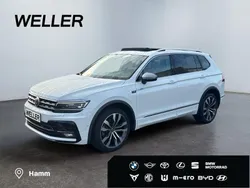 Weiss Gebraucht 2019 VW Tiguan Allspace R-line SUV | 33.490 € (Etwas zu teuer)