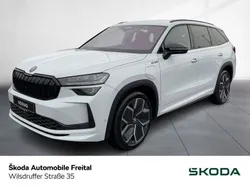 Moonweiß perleffekt Gebraucht 2025 Skoda Kodiaq SportLine SUV | 50.890 € (Fairer Preis)