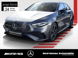 Metalliclack mountaingrau Gebraucht 2023 Mercedes A220 AMG Line Premium Plus Limousine | 36.990 € (Etwas zu teuer)