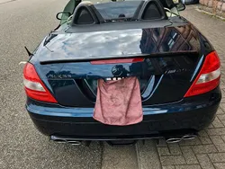 Blau Gebraucht 2005 Mercedes SLK350 AMG Cabrio | 13.900 € (Etwas zu teuer)
