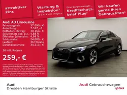 Brillantschwarz Neu 2025 Audi A3 Advanced Plus Limousine | 37.690 € (Fairer Preis)