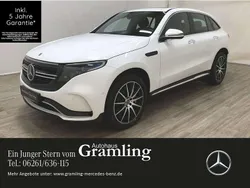 Polarweiß Gebraucht 2022 Mercedes EQC400 AMG SUV | 43.798 € (Etwas zu teuer)