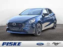 Blau / deep crystal blue Gebraucht 2024 Mazda 2 Homura-Line Limousine | 19.350 € (Fairer Preis)