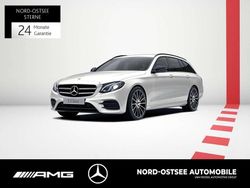 Manufaktur diamantweiß bright Gebraucht 2020 Mercedes E220 AMG Kombi | 27.990 € (Superpreis)