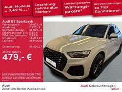 Weiß Gebraucht 2021 Audi Q5 Sportback S-Line SUV | 39.875 € (Fairer Preis)