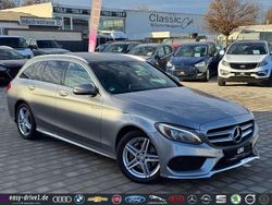 Grau Gebraucht 2015 Mercedes C220 AMG line Kombi | 14.990 € (Etwas zu teuer)