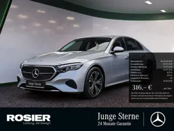 Silber / hightechsilber (metallic) Gebraucht 2024 Mercedes E220 Avantgarde Limousine | 46.139 € (Superpreis)