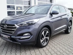 Thunder grey / met Gebraucht 2016 Hyundai Tucson Premium SUV | 19.490 € (Fairer Preis)