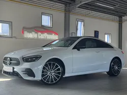 Polarweiß Gebraucht 2022 Mercedes E300 AMG line Coupé | 51.700 € (Teuer)