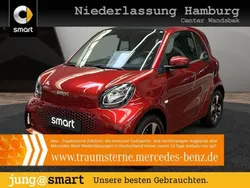 Carmine red Gebraucht 2021 Smart ForTwo Electric Drive Passion Coupé | 9.690 € (Fairer Preis)