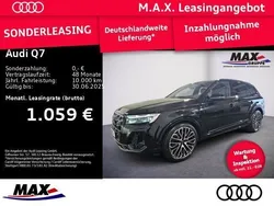 Schwarz Neu 2025 Audi Q7 S-Line SUV | 97.880 € (Fairer Preis)