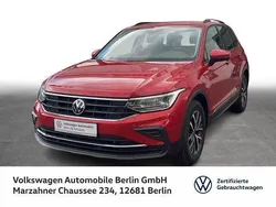 Rot Gebraucht 2021 VW Tiguan Life SUV | 24.996 € (Superpreis)