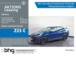 Blau Gebraucht 2022 VW ID.4 Pure SUV | 19.550 € (Superpreis)