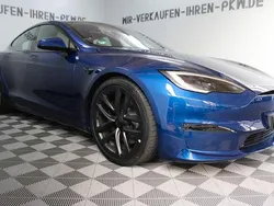 Blau Gebraucht 2023 Tesla Model S Long Range Limousine | 63.999 € (Teuer)
