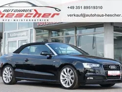 Schwarz Gebraucht 2014 Audi A5 Cabriolet S-Line Cabrio | 19.480 € (Fairer Preis)