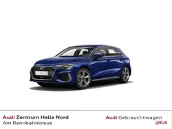 Navarrablau metallic Gebraucht 2021 Audi A3 Sportback S-Line Kleinwagen | 24.980 € (Fairer Preis)