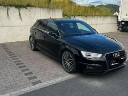 Schwarz Gebraucht 2015 Audi A3 S-Line Kleinwagen | 15.000 € (Etwas zu teuer)
