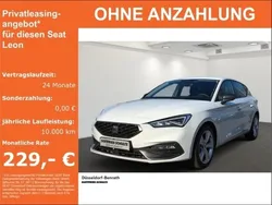 Weiss Gebraucht 2024 Seat Leon FR Limousine | 27.750 € (Guter Preis)
