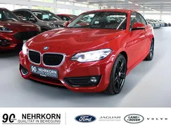 Rot Gebraucht 2017 BMW 220 Advantage Coupé | 21.950 € (Etwas zu teuer)