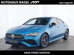 Blau Gebraucht 2024 Mercedes CLA200 AMG Coupé | 36.379 € (Guter Preis)
