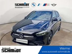 Nachtschwarz uni Gebraucht 2021 Mercedes B200 AMG line Plus Van / Kleinbus | 33.989 €