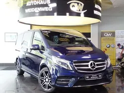 Cavansitblau metallic Gebraucht 2017 Mercedes V250 AMG Van / Kleinbus | 46.950 € (Fairer Preis)