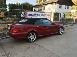 Rot Gebraucht 2000 Mercedes CLK320 Avantgarde Cabrio | 18.990 €