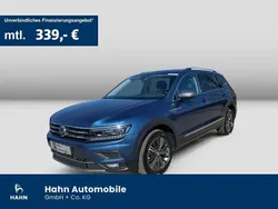 Blue silk metallic Gebraucht 2018 VW Tiguan Allspace Highline SUV | 24.895 € (Guter Preis)