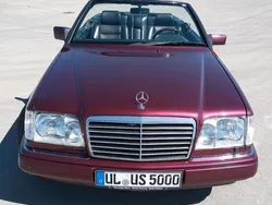Rot Gebraucht 1997 Mercedes E200 Cabrio | 15.499 € (Fairer Preis)