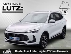 Weiß (dover white) Neu 2025 MG ZS Luxury Limousine | 28.640 € (Etwas zu teuer)
