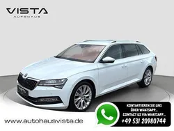Moonweiss metallic Gebraucht 2022 Skoda Superb Style Kombi | 27.800 € (Fairer Preis)