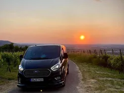 Obsidianschwarz metallic Gebraucht 2021 Ford Transit Custom Titanium X Kombi | 38.900 € (Superpreis)