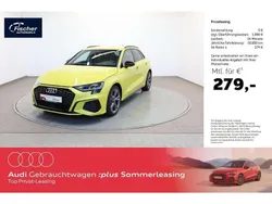 Pythongelb met Gebraucht 2024 Audi A3 Sportback S-Line Limousine | 32.940 € (Guter Preis)