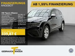 Schwarz Gebraucht 2024 VW Tiguan Allspace Life SUV | 34.290 € (Guter Preis)