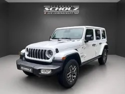 Bright white Neu 2025 Jeep Wrangler Sahara SUV | 59.900 € (Fairer Preis)