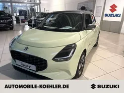 Cool yellow/mineral gray Gebraucht 2025 Suzuki Swift Comfort+ Limousine | 18.980 € (Fairer Preis)