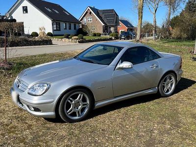 Gebraucht Mercedes SLK200 2003 Silber Cabrio