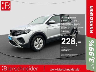 Gebraucht VW T-Cross Life 116 PS (85 kW) 2024 Silber SUV