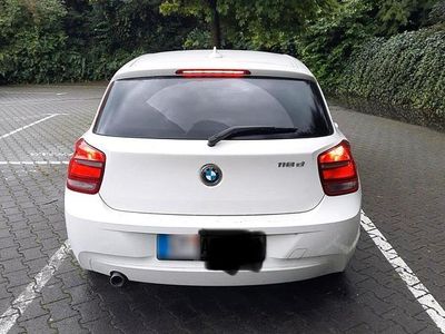Usata BMW 116 115 CV (84 kW) 2013 Bianco Utilitaria