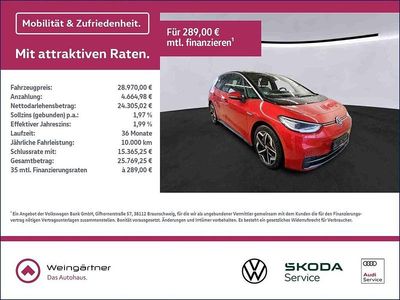 Gebraucht VW ID.3 Pro 150 kW (204 PS) 2023 Rot Kleinwagen
